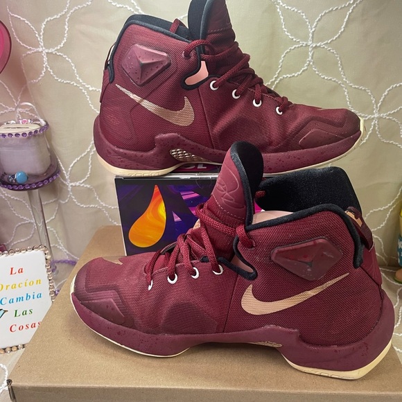Lebron Other - Lebron 13 Maroon and Gold size 6.5 Y Kids